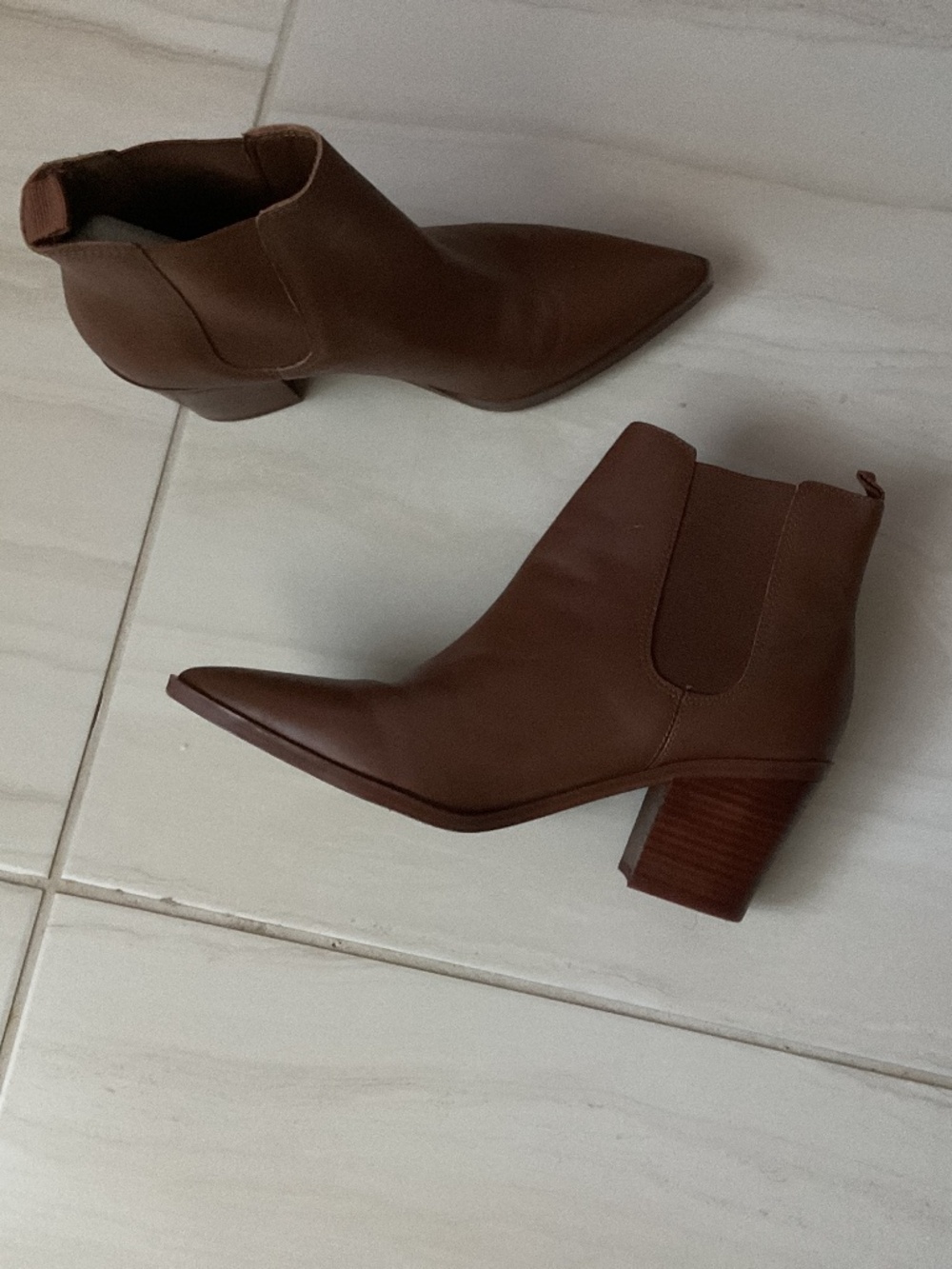 Nine West Brown, 9 M, Ankle Boots.
